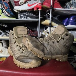 🔥 Propet Size 16 Wide Men's Brown/Tan Tactical Hiking Boots